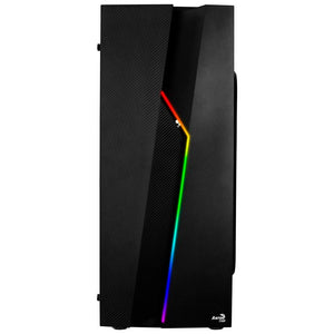 Gabinete Gamer Aerocool Mid Tower Rgb Bolt Com lateral acrílico - Pn 67990 - Truedata