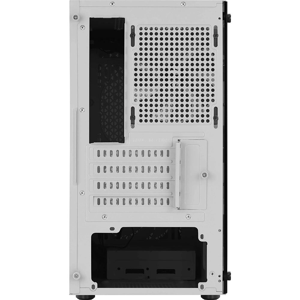 Gabinete Gamer Aerocool Mini Trinity Com lateral em Vidro Temperado Branco - 73881 - Truedata