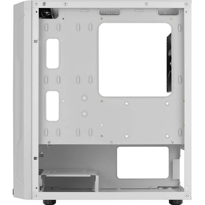 Gabinete Gamer Aerocool Mini Trinity Com lateral em Vidro Temperado Branco - 73881 - Truedata