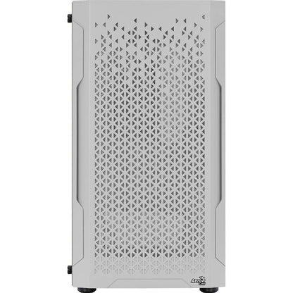 Gabinete Gamer Aerocool Mini Trinity Com lateral em Vidro Temperado Branco - 73881 - Truedata