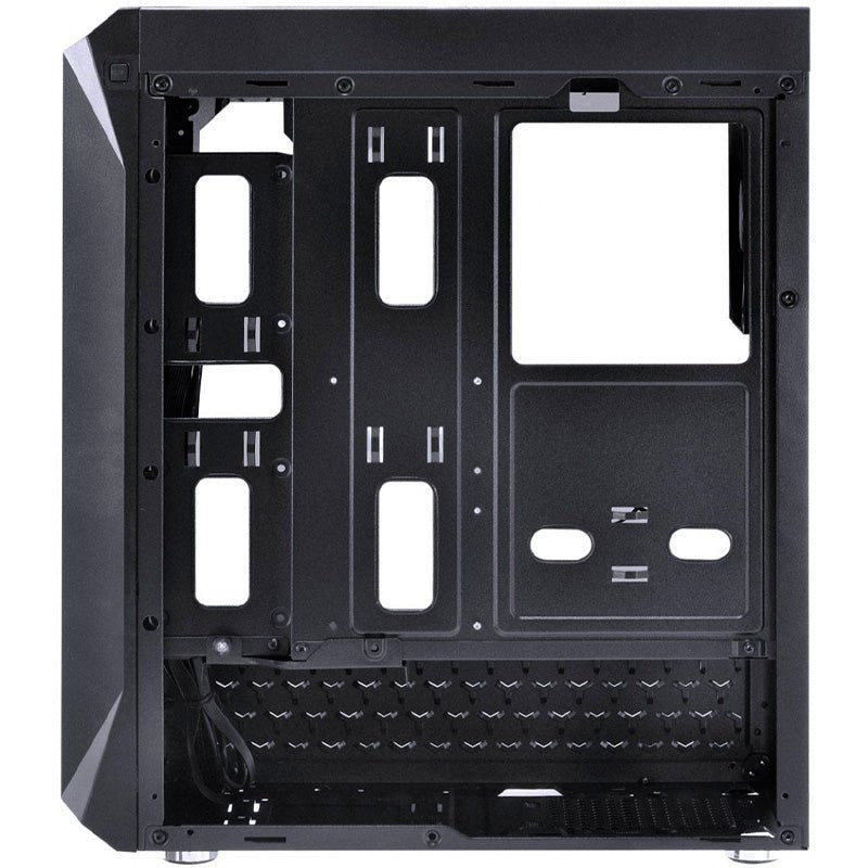 Gabinete Gamer VX Gaming Borealis Rgb Preto Com Lateral em acrílico - 32296 - Truedata
