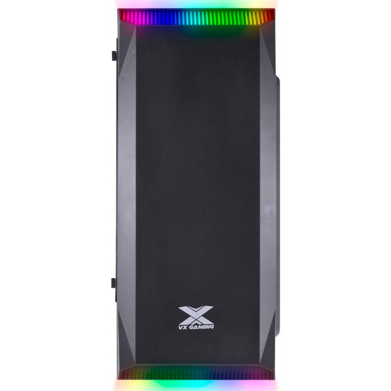 Gabinete Gamer VX Gaming Borealis Rgb Preto Com Lateral em acrílico - 32296 - Truedata