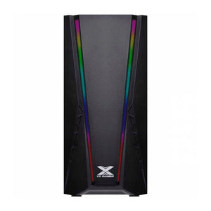 Gabinete Gamer VX Gaming Feux Rgb Preto Com Lateral em Acrílico - 36267 - Truedata