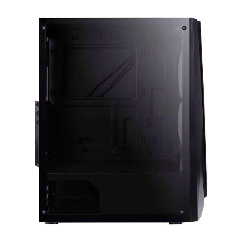 Gabinete Gamer VX Gaming Feux Rgb Preto Com Lateral em Acrílico - 36267 - Truedata