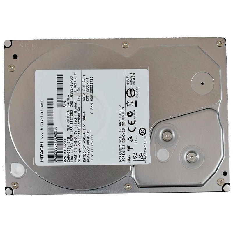 Hd 1tb Hitachi Hgst Ultrastar 7200rpm Sata III 32mb - HUA722010CLA330 - Truedata