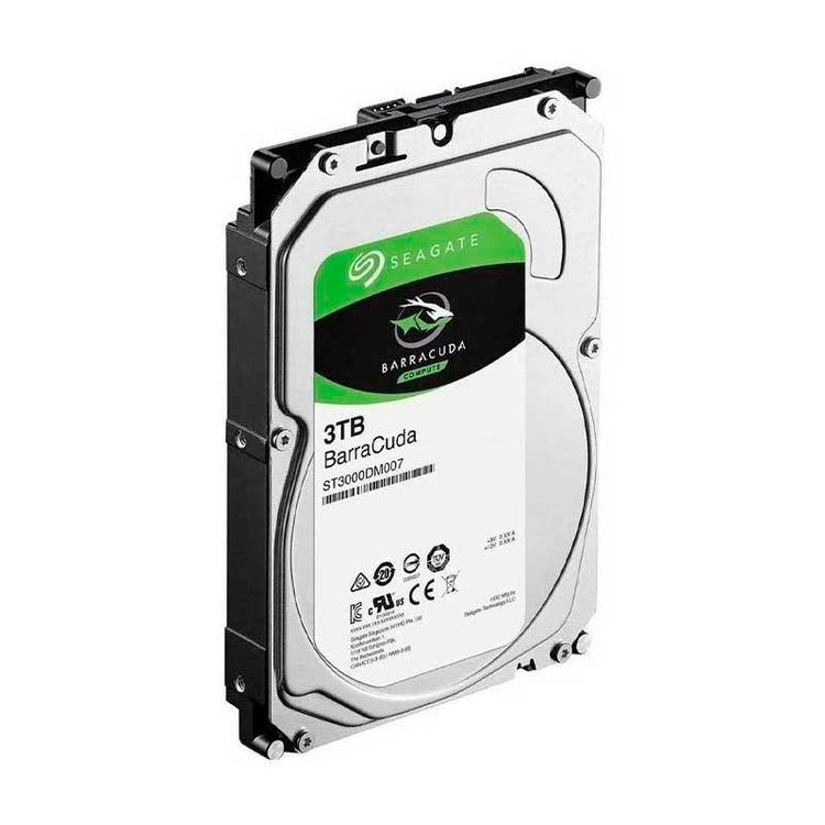 Hd 3tb Seagate Barracuda 7200Rpm Sata 256mb 6,0gb/s - ST3000DM007 - Truedata