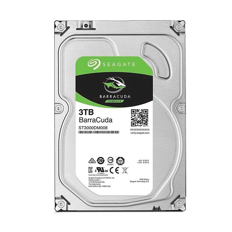 Hd 3tb Seagate Barracuda 7200Rpm Sata 256mb 6,0gb/s - ST3000DM007 - Truedata