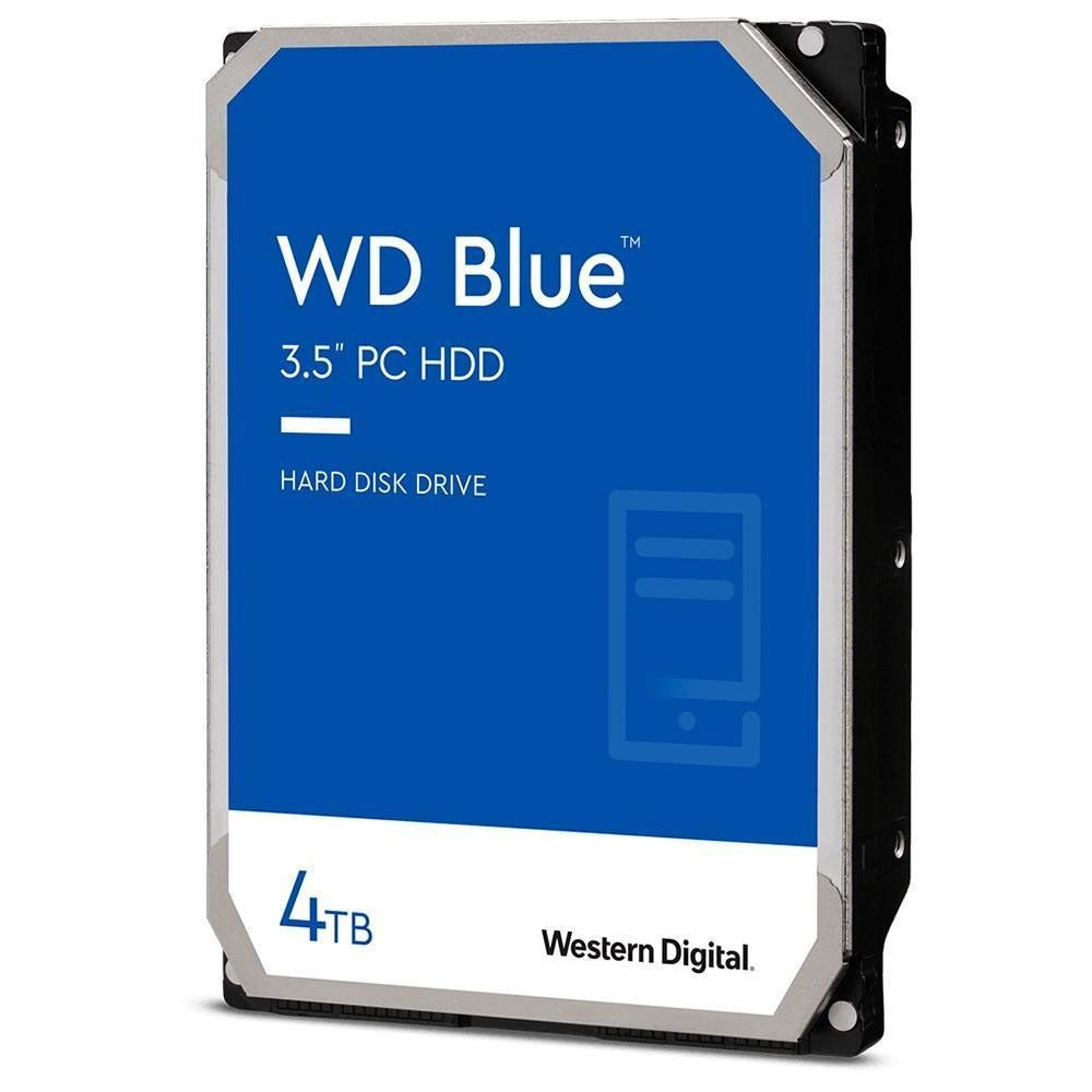 Hd 4tb Western Digital Wd Blue 5400rpm Sata 256mb 3.5" - WD40EZAZ - 00SF3B0 - Truedata