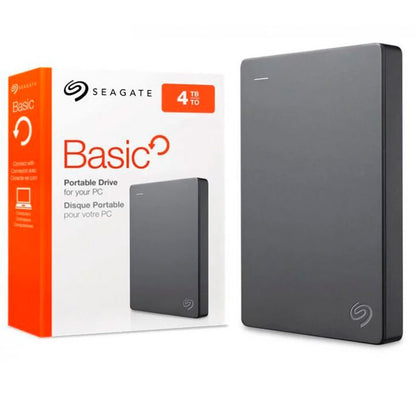 Hd Externo 4tb Seagate Basic Usb 3.0 - STJL4000400 - Truedata