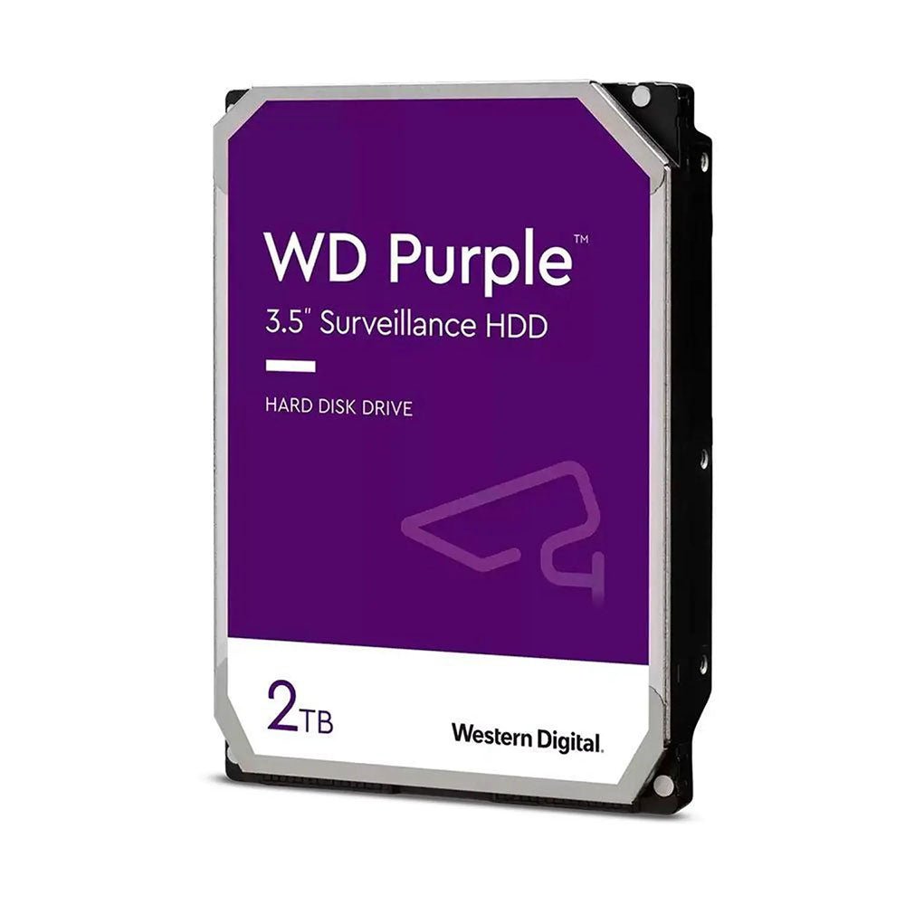 Hd Para Vigilância 2tb Western Digital Wd Purple Sata 6gb/S 64mb - WD23PURZ - Truedata