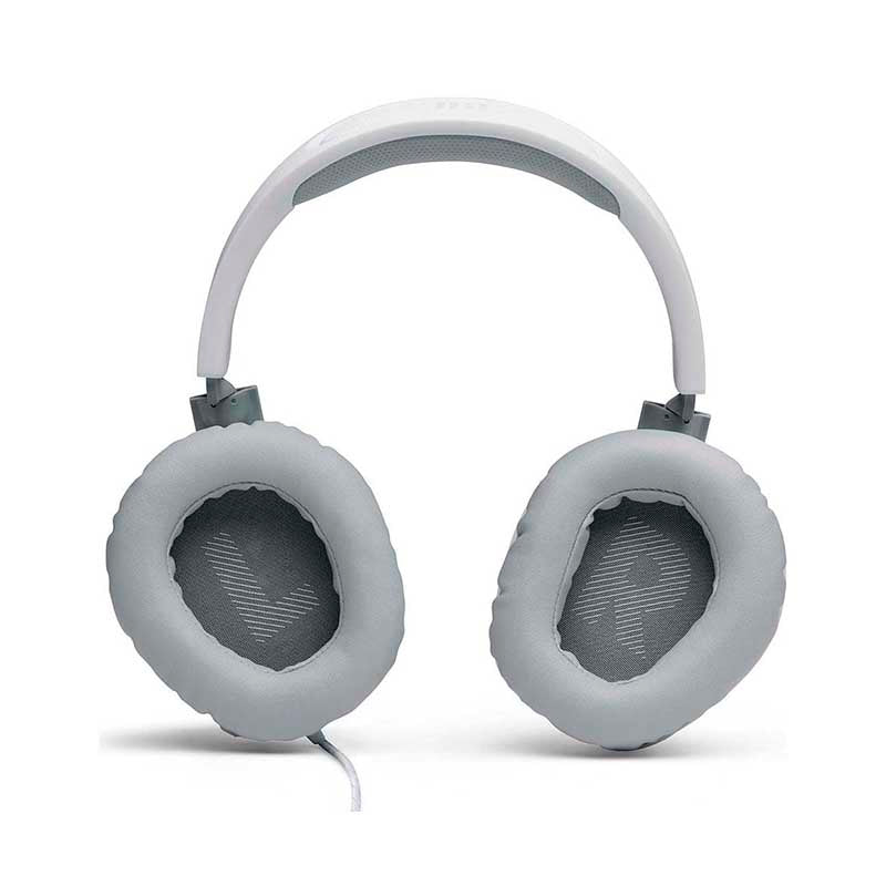 Headset Gamer Jbl Quantum 100 P3 com Adaptador P2 Branco - 582003 - Truedata