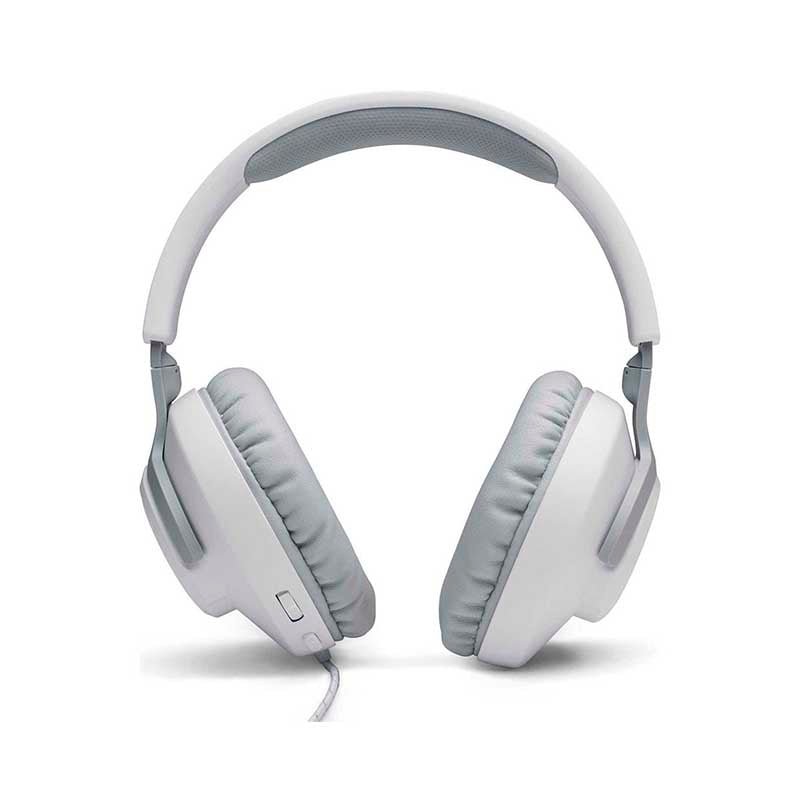 Headset Gamer Jbl Quantum 100 P3 com Adaptador P2 Branco - 582003 - Truedata