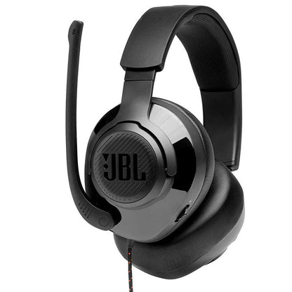 Headset Gamer Jbl Quantum 200 P3 com Adaptador P2 Preto - 72160 - Truedata