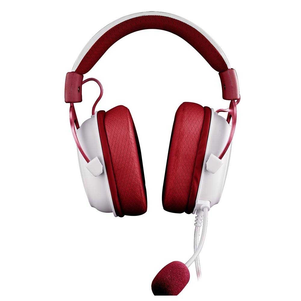 Headset Gamer Redragon Hero P3 Branco e Vermelho - H530 - R - Truedata