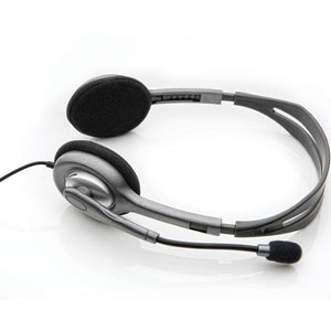 Headset Logitech Stereo P3 H111 - 981 - 000612 - Truedata