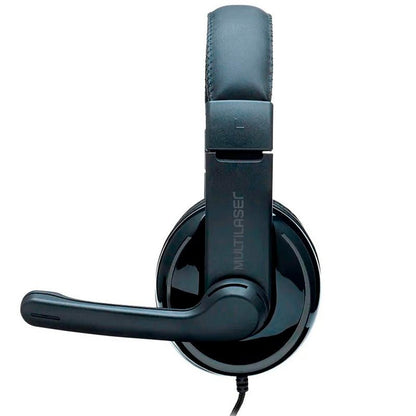 Headset Multilaser Pro Preto C/ Adaptador P3 - PH316 - Truedata