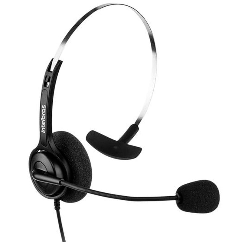 Headset P/Telefone De Call Center Intelbras Rj9 Chs 40 - 4010040 - Truedata