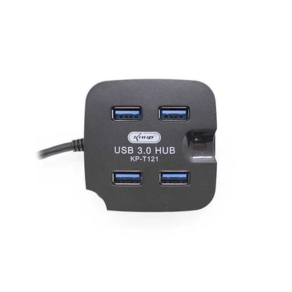 Hub Usb 4 Portas Knup kP - T121 Usb 3.0 5 Gbps High Speed - Truedata