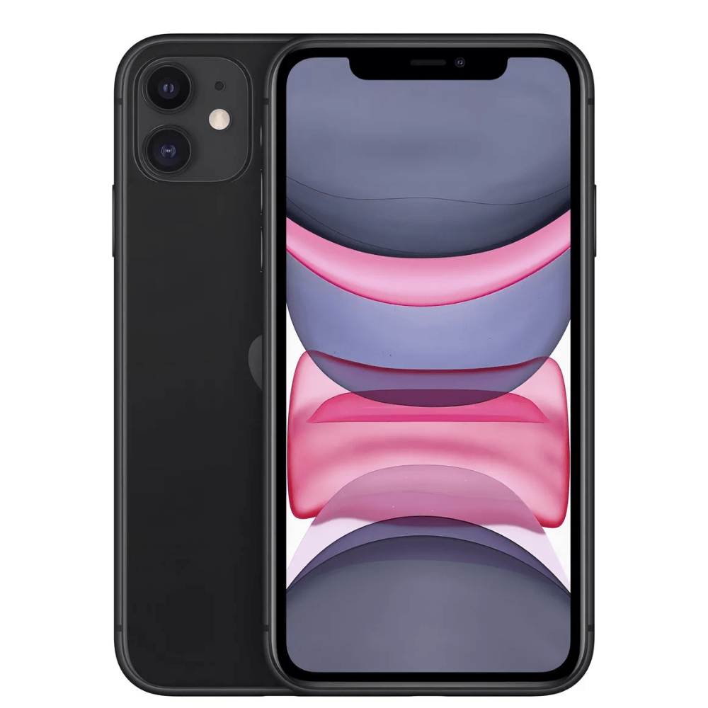 iPhone 11 64GB iOS 4G Tela 6.1" Câmera Dupla 12MP Preto - Produto Seminovo Categoria Ouro - Apple