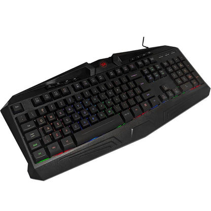 Kit Gamer Redragon S112 - Teclado Harpe RGB + Mouse Centrophorus + Headset Scylla + Mousepad Gamer - Truedata