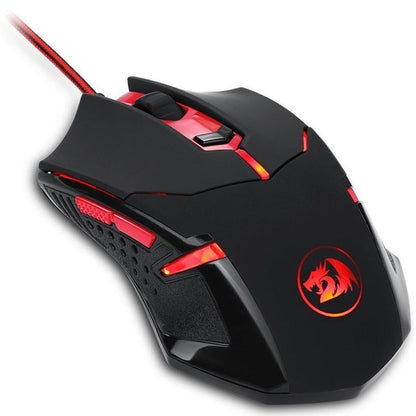 Kit Gamer Redragon S112 - Teclado Harpe RGB + Mouse Centrophorus + Headset Scylla + Mousepad Gamer - Truedata