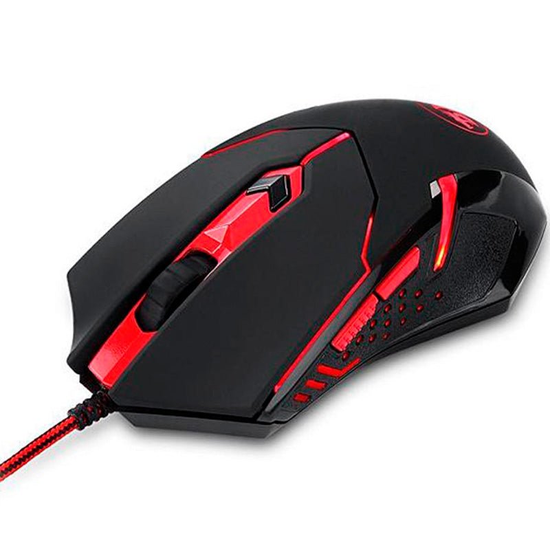 Kit Gamer Redragon S112 - Teclado Harpe RGB + Mouse Centrophorus + Headset Scylla + Mousepad Gamer - Truedata