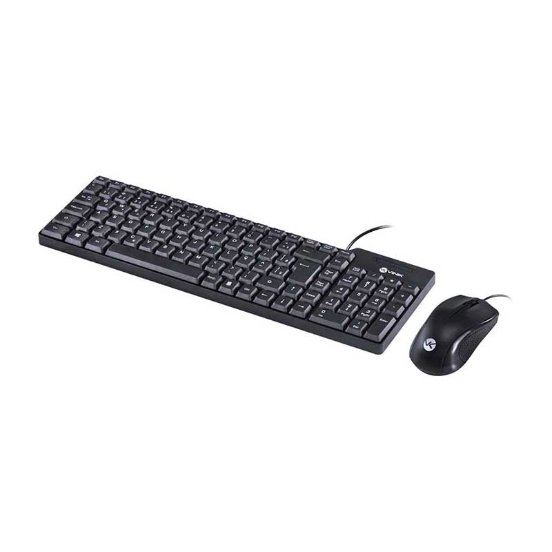 Kit Teclado E Mouse Com Fio Vinik USB - CD100 - Truedata