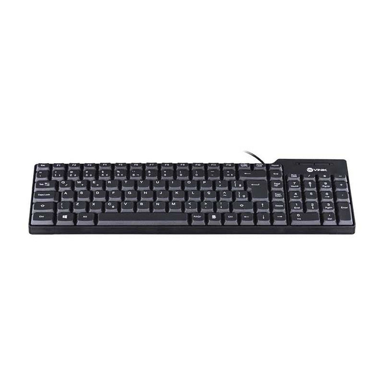 Kit Teclado E Mouse Com Fio Vinik USB - CD100 - Truedata