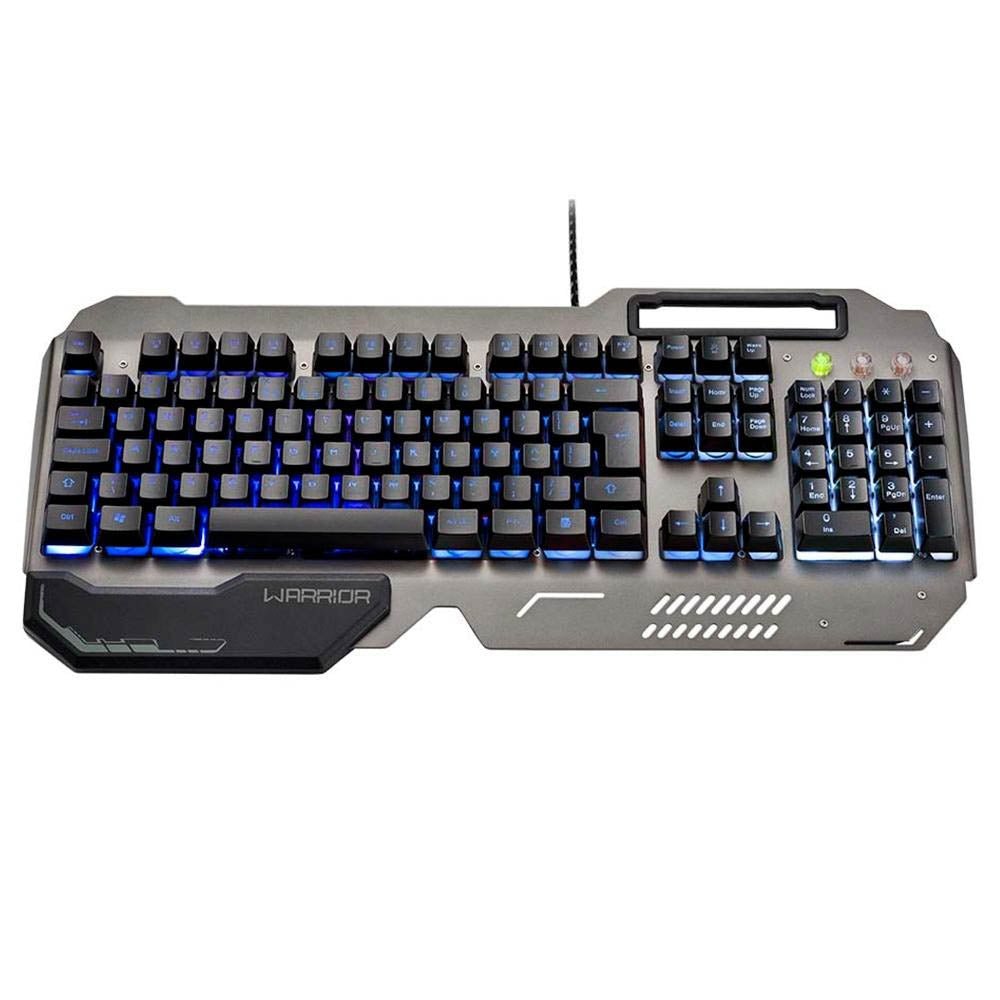 Kit Teclado e Mouse Gamer USB Ragnar Keon Warrior Preto - TC223 - Truedata