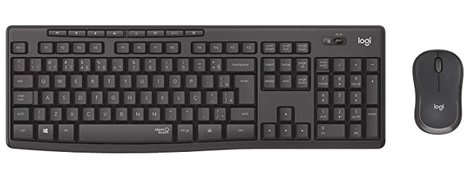 Kit Teclado E Mouse Sem Fio Logitech Mk295 Silent - 920 - 009793 - Truedata