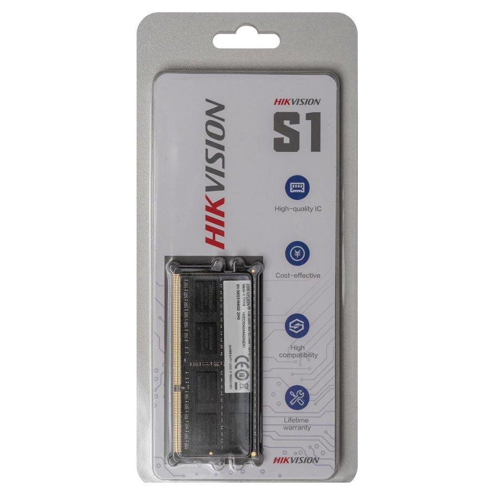 Memoria para Notebook Ddr3 4gb 1600Mhz Hikvision CL11 - HKED3042AAA2A0ZA1 - 4G - Truedata