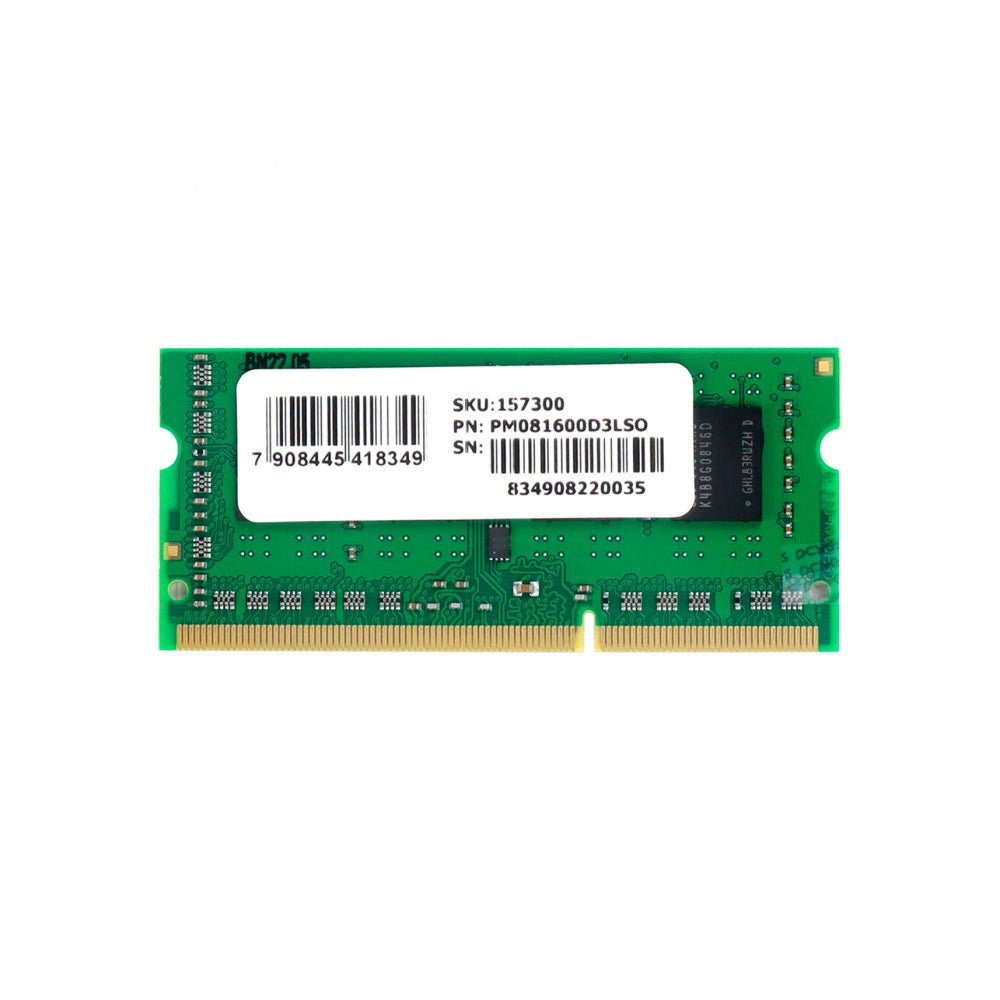 Memoria para Notebook Ddr3 8gb 1600Mhz PCYes Low Voltage - PM081600D3LSO - Truedata