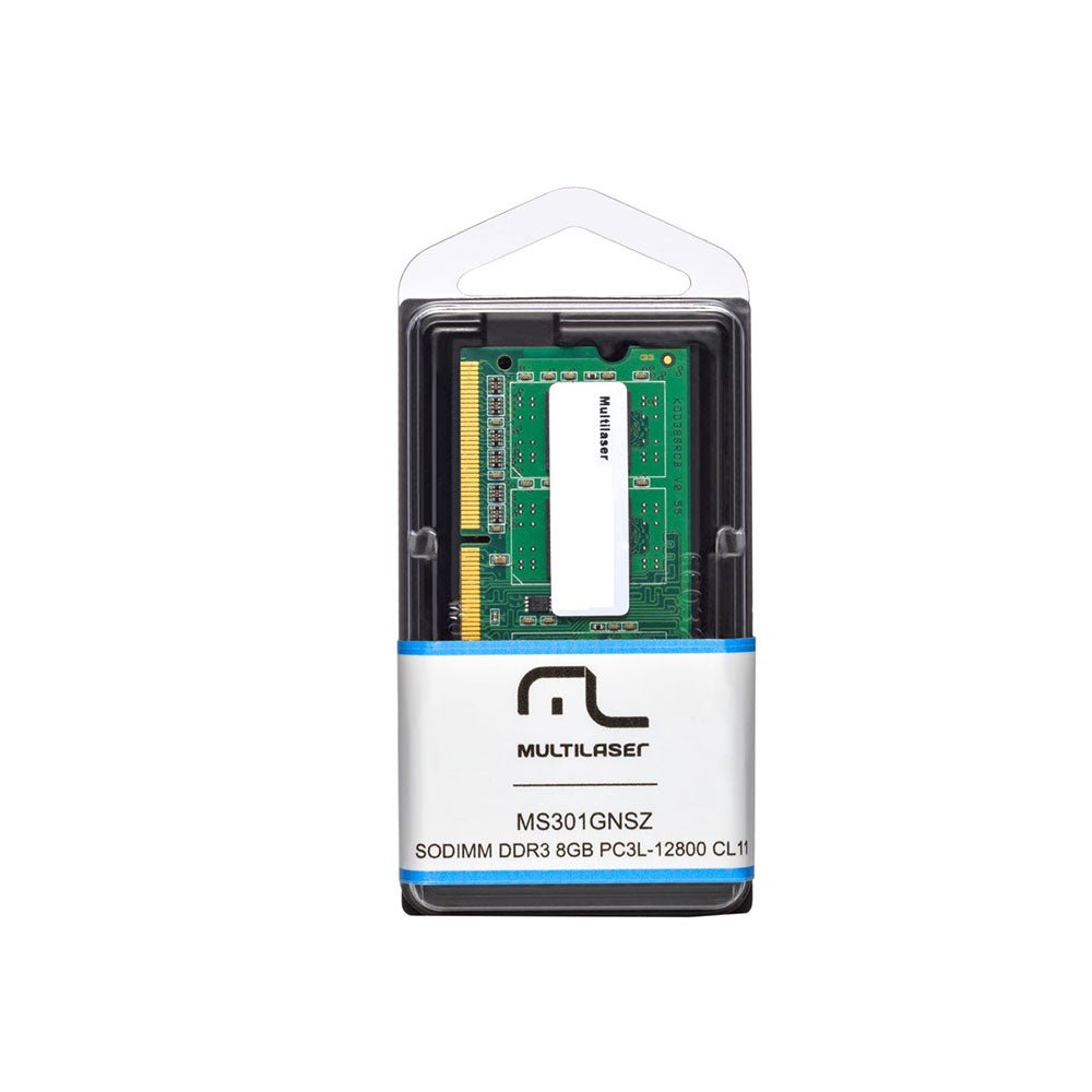 Memoria para Notebook DDR3L 4GB 1600Mhz Multilaser - MM420 - Truedata