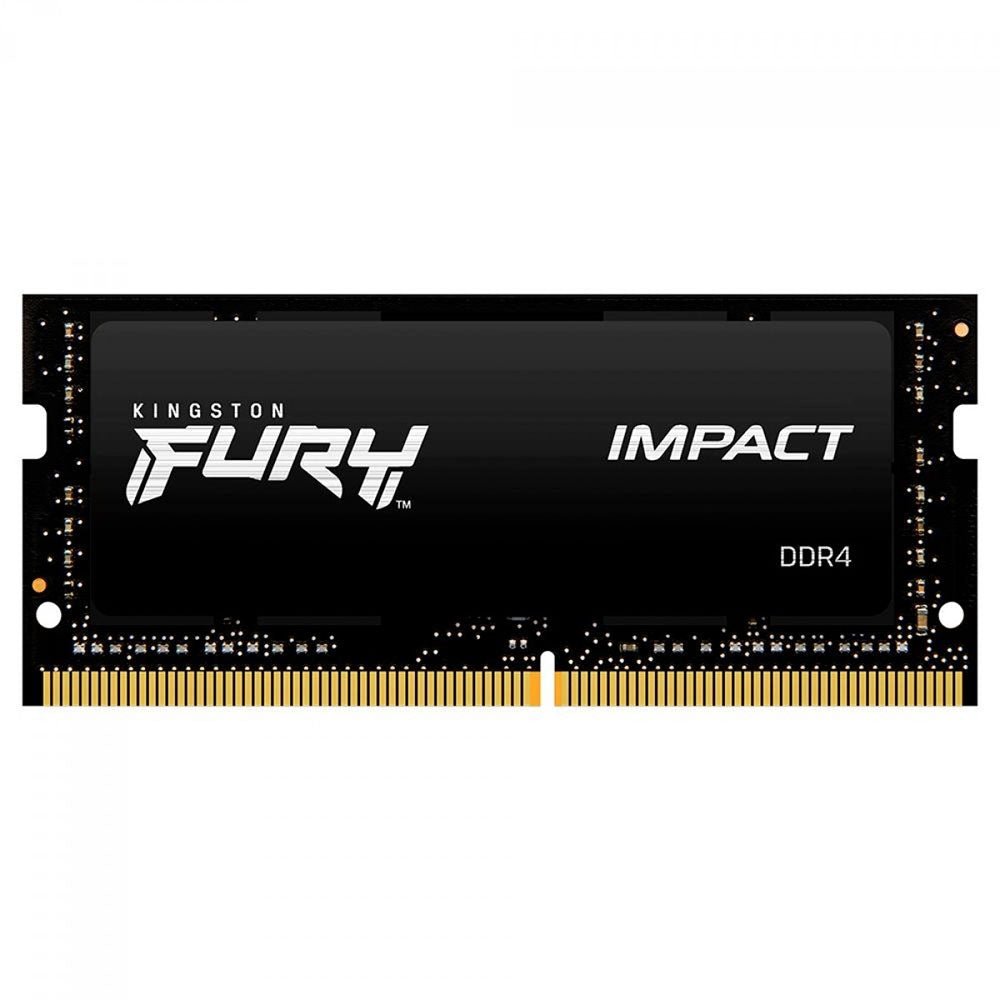 Memoria para Notebook Kingston Fury Impact Ddr4 16gb 3200Mhz - KF432S20IB/16 - Truedata