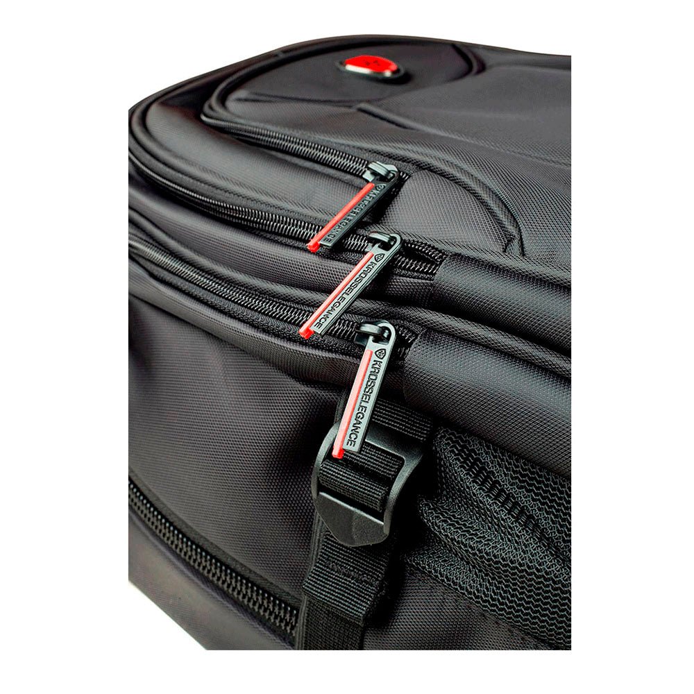Mochila para Notebook 19" Kross Elegance Roller Com Rodinhas Preto - KE - BPR100 - Truedata