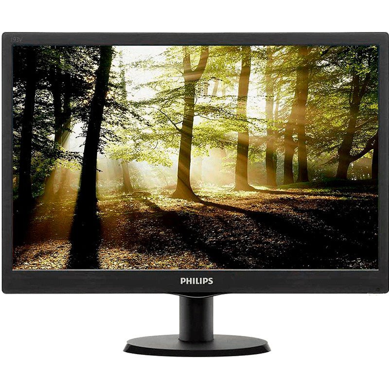 Monitor Led 18.5 Pols Philips 193v5lsb2 1366 X 768 Vesa - Truedata