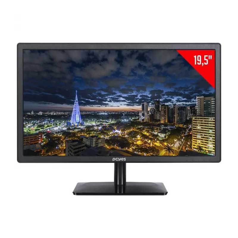 Monitor Led 19.5 Pols PCYES HDMI Vga Dvi 1600x900 1000:1 5ms - MO195TN - Truedata