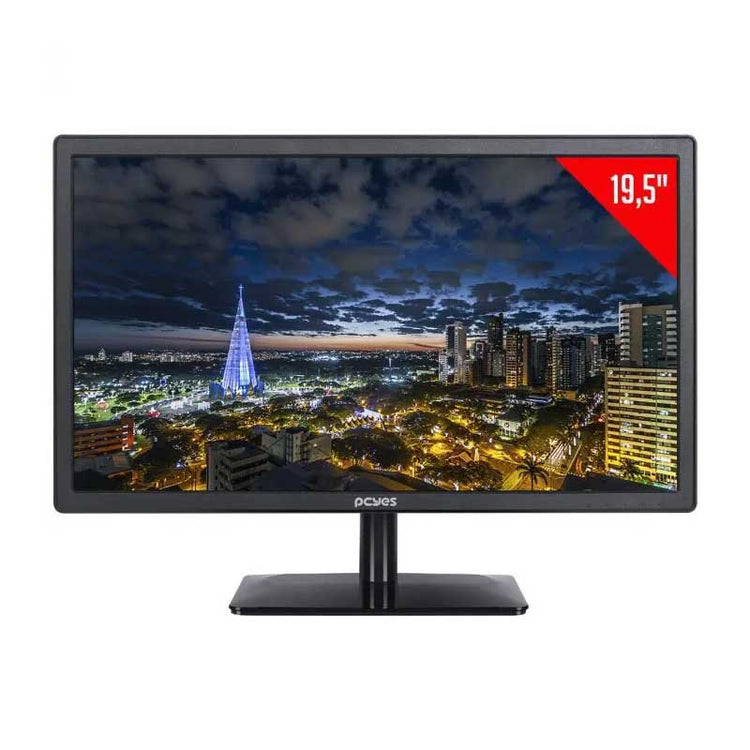 Monitor Led 19.5 Pols PCYES HDMI Vga Dvi 1600x900 1000:1 5ms - MO195TN - Truedata