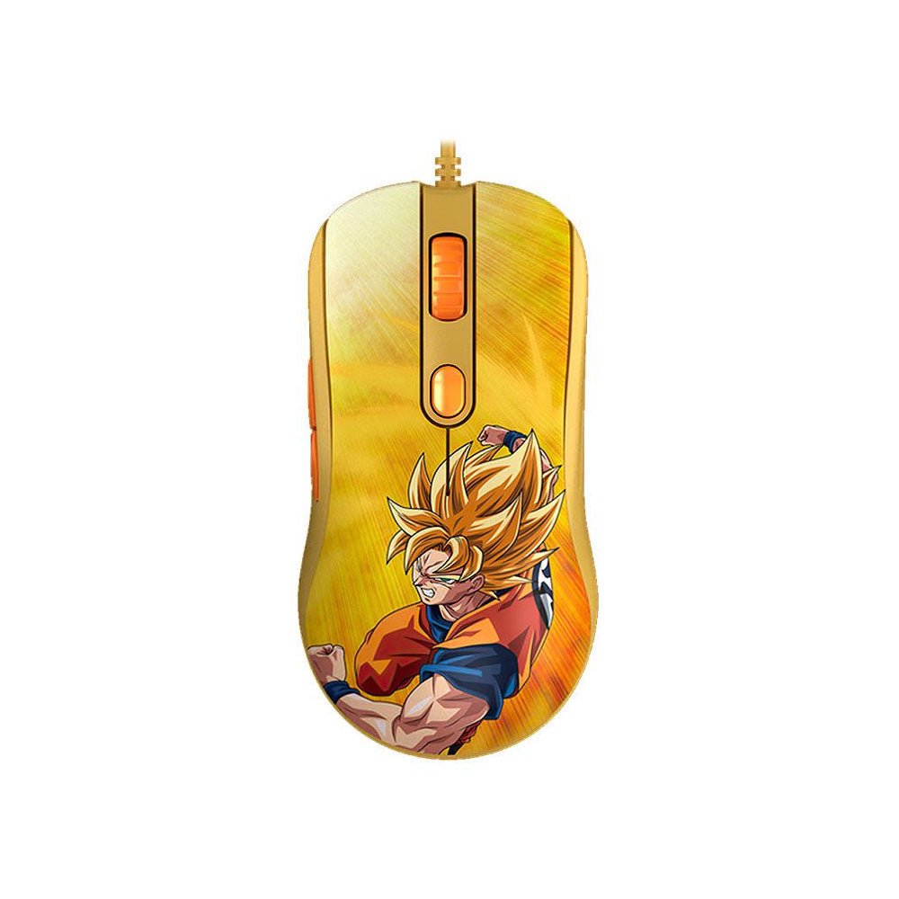 Mouse Gamer Akko Dragon Ball Super Saiyajin Gold 6 Botoes 12400dpi - Truedata