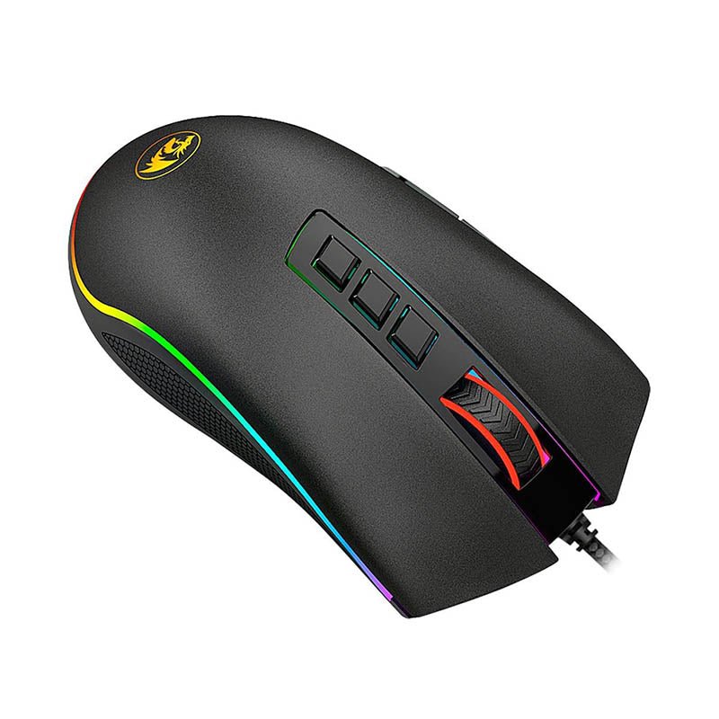 Mouse Gamer Redragon Cobra M711 Preto RGB - Truedata