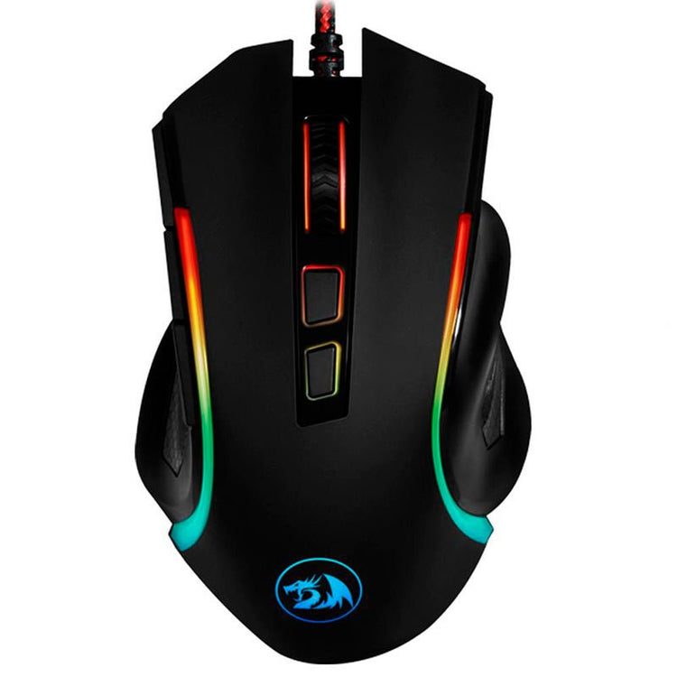 Mouse Gamer Redragon Griffin Preto RGB - M607 - Truedata