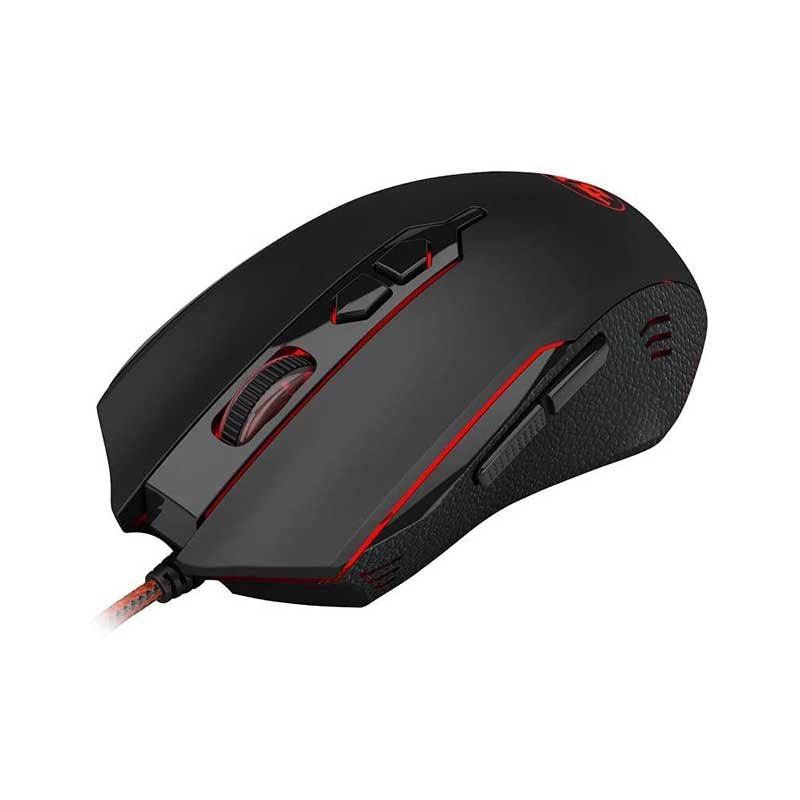 Mouse Gamer Redragon Inquisitor 2 6 Botoes 7200 Dpi Black / Red - M716A - Truedata