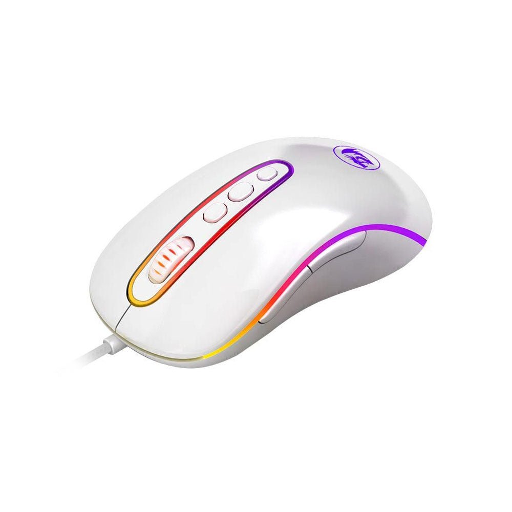 Mouse Gamer Redragon Phoenix 2 Lunar Branco RGB - M702W - 1 - Truedata