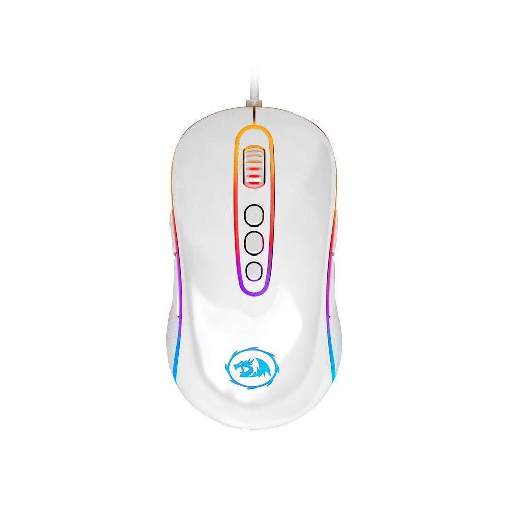 Mouse Gamer Redragon Phoenix 2 Lunar Branco RGB - M702W - 1 - Truedata