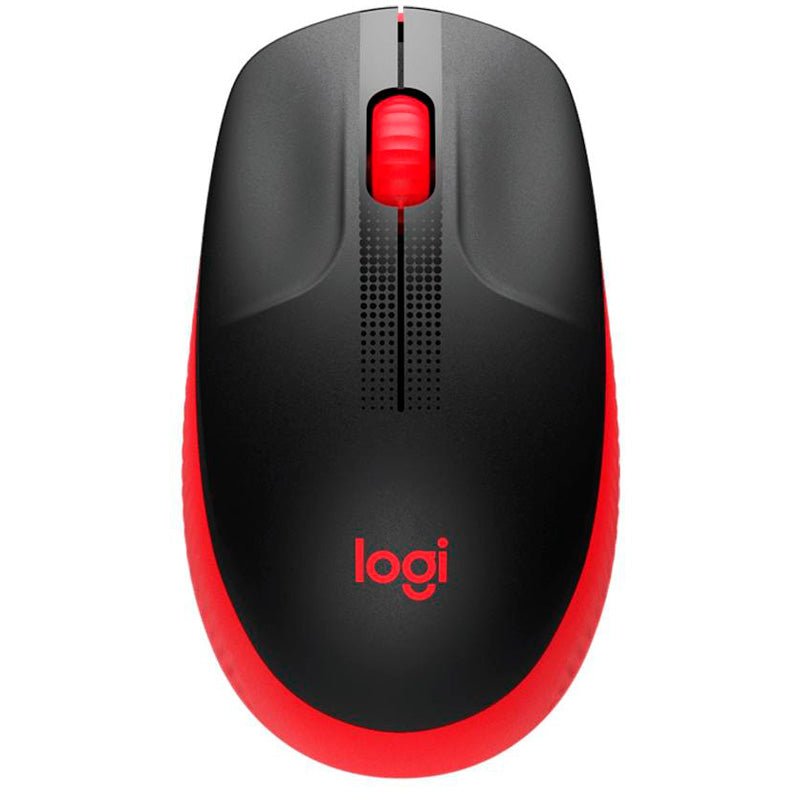 Mouse Sem Fio Logitech M190 Vermelho / Preto - 910 - 005904 - Truedata