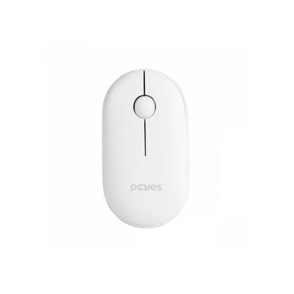 Mouse Sem Fio PCYes College Silent Click 1600Dpi Branco - PMCWMDSCW - Truedata