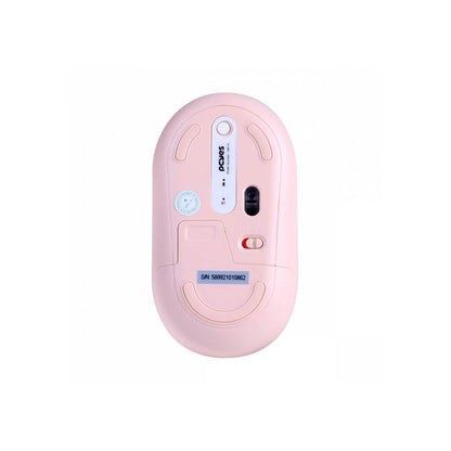 Mouse Sem Fio PCYes College Silent Click 1600Dpi Rosa - PMCWMDSCP - Truedata