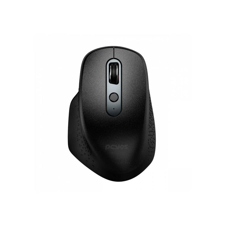 Mouse Sem Fio Wireless / Bluetooth Recarregável PCYes EX100 Silent Click 3200Dpi Preto - PMEWMDSCB - Truedata