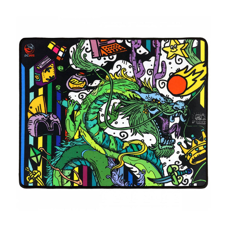 Mousepad Gamer PCYes Ancient Dragon Medium Estilo Speed 500X400MM - PMA50X40 - Truedata