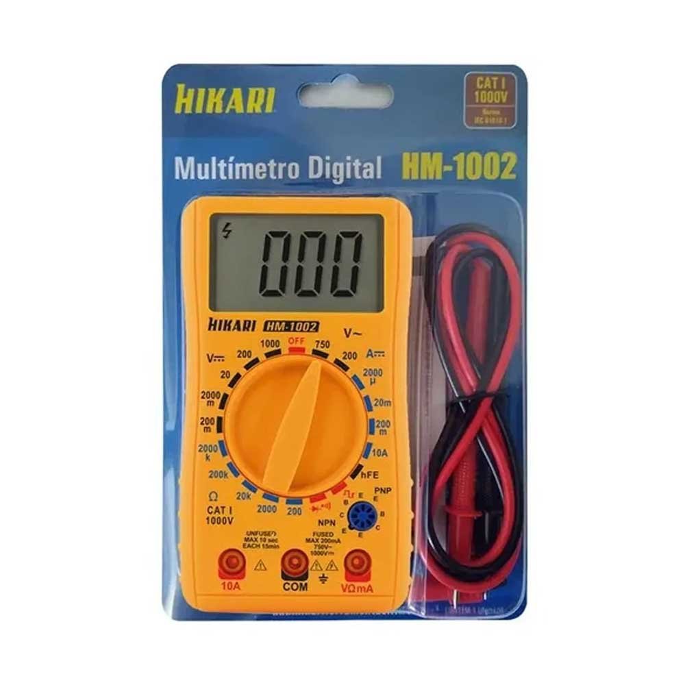 Multimetro Digital Hikari - HM - 1002 - Truedata